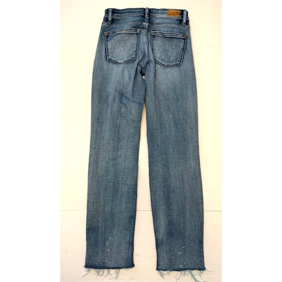 Judy Blue Jeans Womens 1/25 (27x28) Boyfriend Fit Distressed Stretch Y2K Denim - Picture 3 of 9